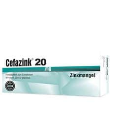 CEFAZINK 20 MG 20 CPR