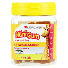 MINIGUM CROISSANCE 50 GOMMES