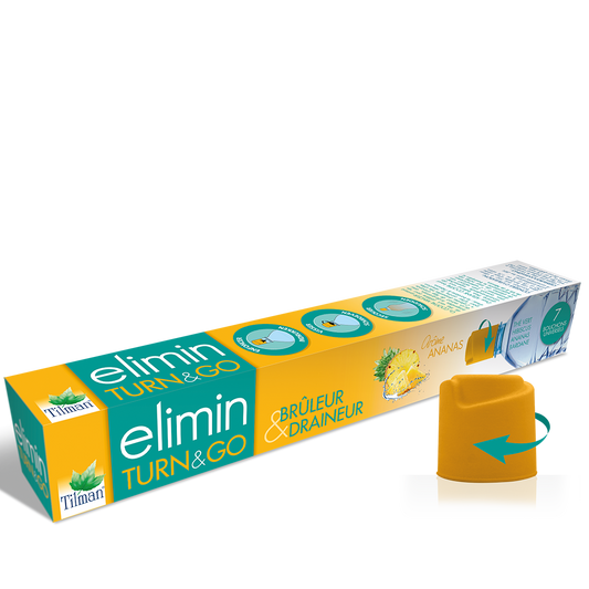 ELIMIN TURN &amp; GO ANANAS 7 BOUCHONS