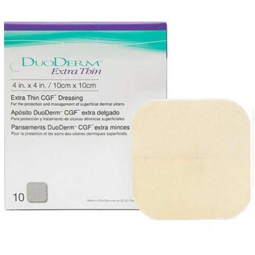 DUODERM EXTRA MINCE 10*10 CM 5 PL 187954