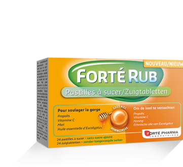 FORTERUB GORGE MIEL 24 PASTILLES