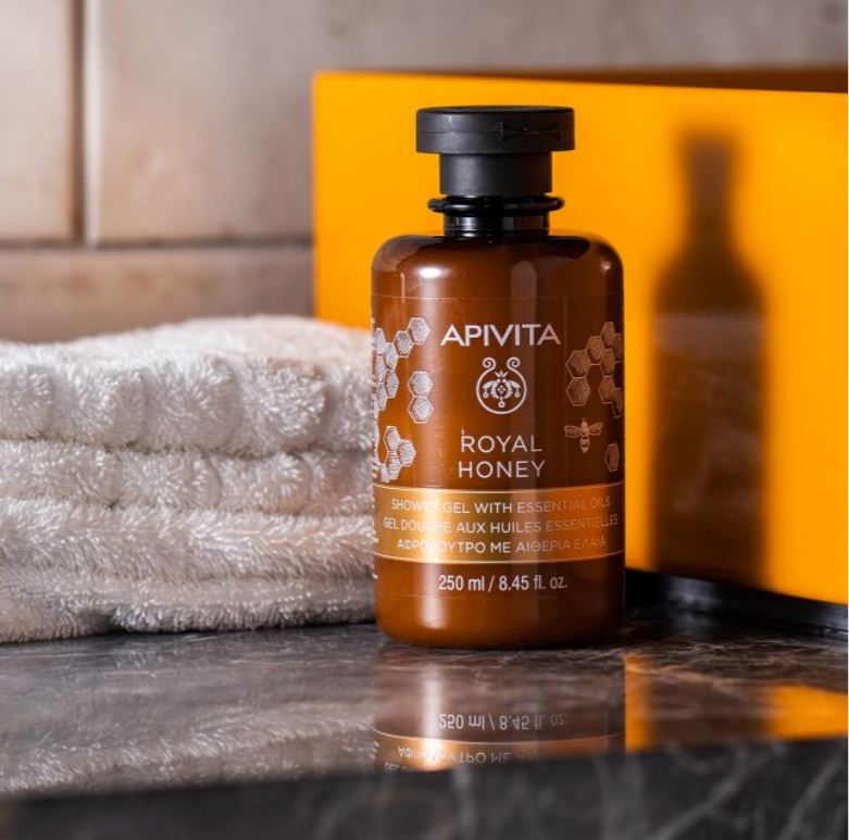 APIVITA GEL DOUCHE AUX HUILES ESSENTIELLES GELEE ROYALE 250ML