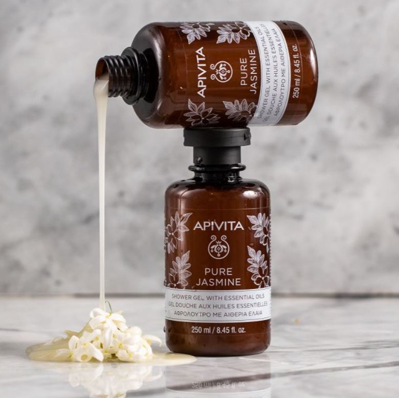 APIVITA GEL DOUCHE AUX HUILES ESSENTIELLES JASMINE 250ML