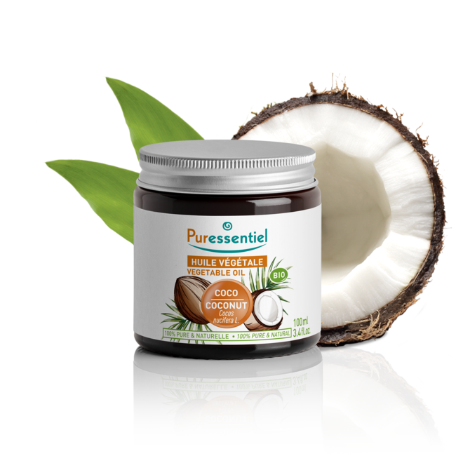 PURESSENTIEL HUILE VÉGÉTALE BIO COCO 100 ML