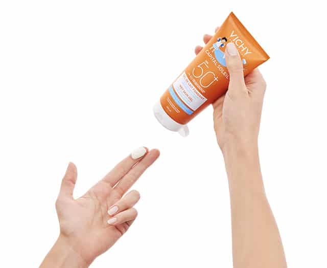 VICHY CAPITAL SOL F50 WET SKIN KID 200ML