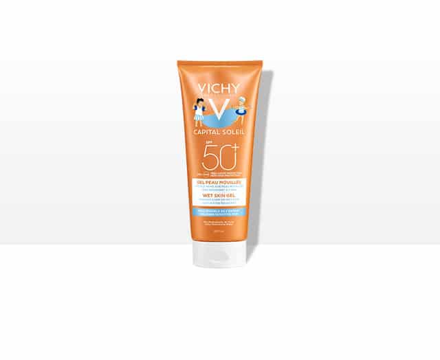 VICHY CAPITAL SOL F50 WET SKIN KID 200ML