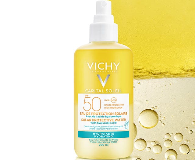 VICHY CAPITAL SOL F50 EAU HYDRA 200 ML