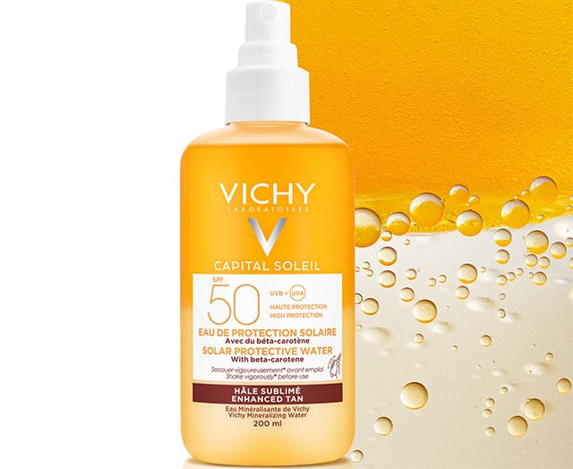 VICHY CAPITAL SOL F50 EAU BRONZ 200 ML
