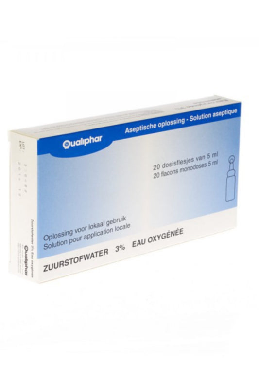EAU OXYGENEE 3% QLPHR 20*5 ML UD