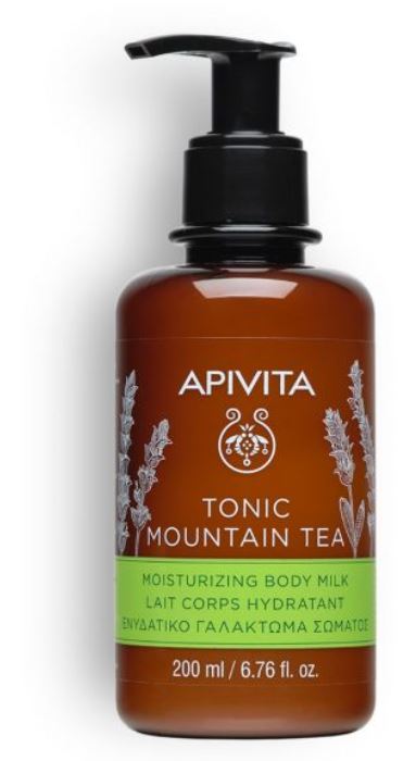 APIVITA TONIC MOUNTAIN TEA LAIT CORPS HYDRATANT 200ML