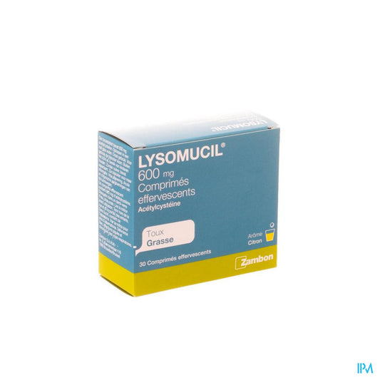 LYSOMUCIL 600 MG 30 CPR EFF
