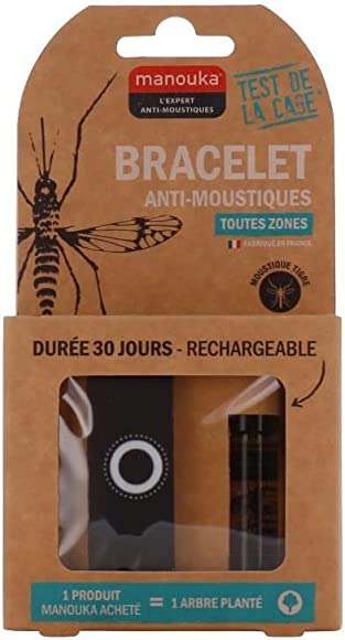 MANOUKA BRACELET NOIR