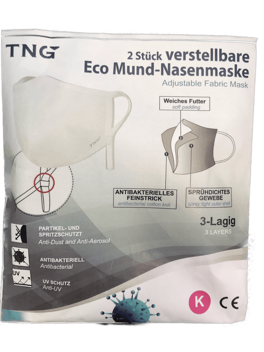 MASQUE ANTIBACTERIEN ENFANTS REGLABLE A 2