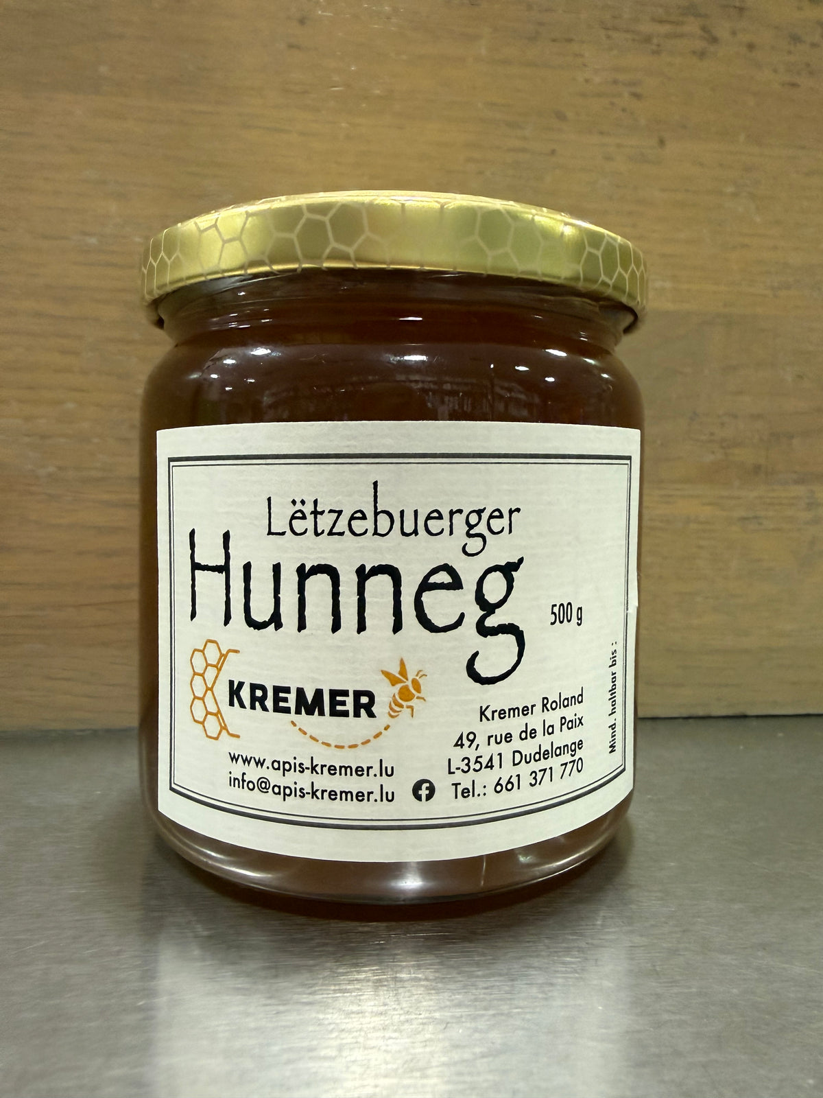 MIEL DE DUDELANGE KREMER LIQUIDE
