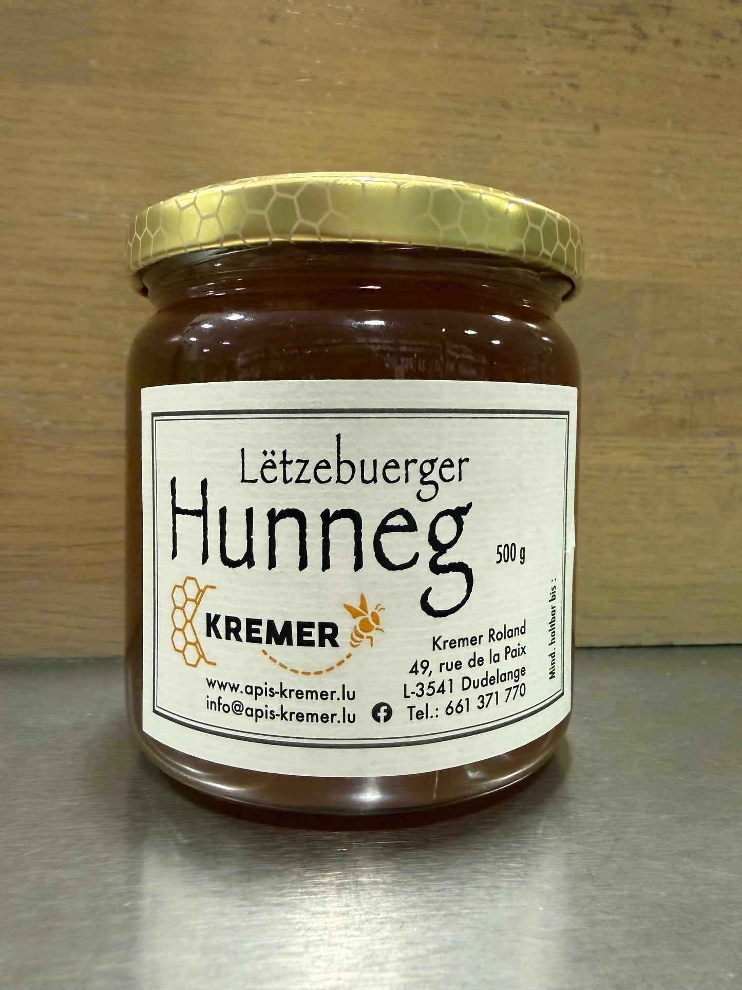 KREMER LIQUID DUDELANGE HONEY