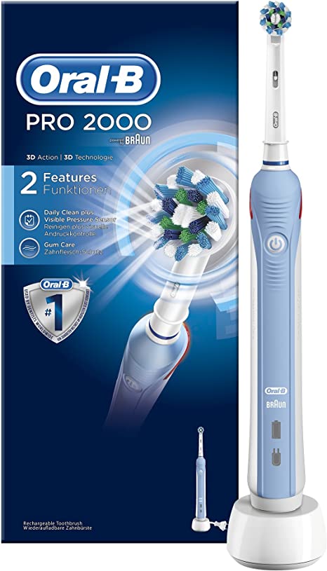 ORAL B BROSSE A DENTS CROSS ACTION 2000 BLUE