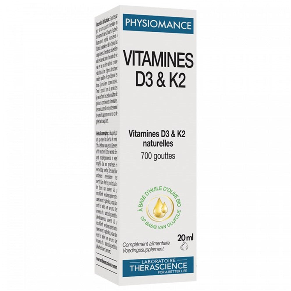 PHYSIOMANCE VITAMINES D3&K2 20ML