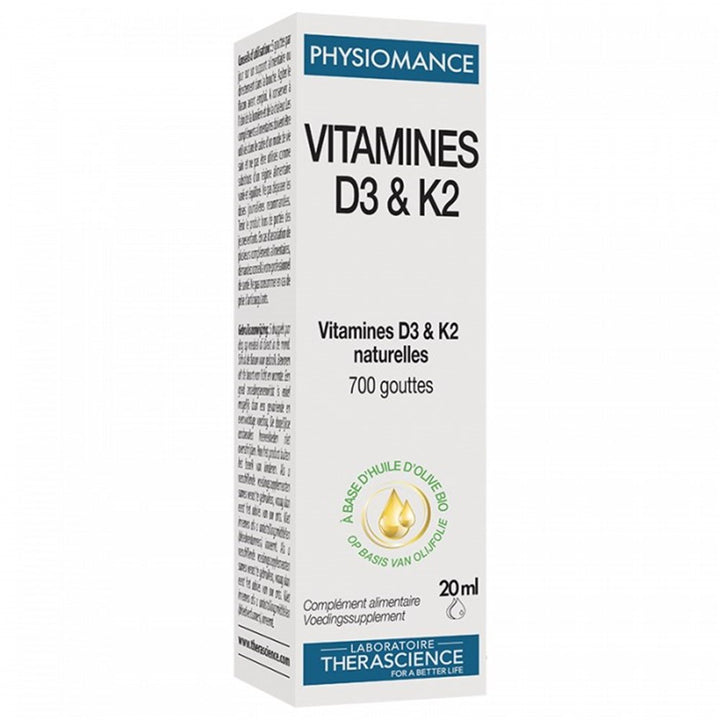 PHYSIOMANCE VITAMINES D3&K2 20ML