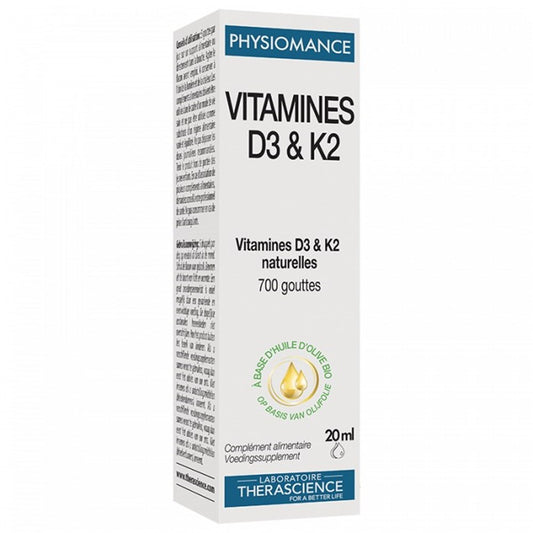 PHYSIOMANCE VITAMINES D3&K2 20ML