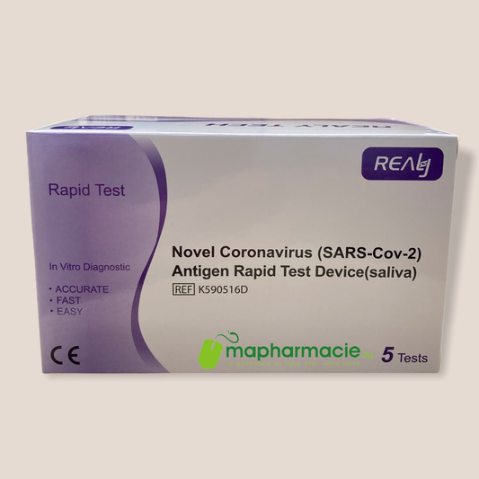 TEST ANTIGENIQUE SALIVAIRE RAPIDE COVID-19 A 5