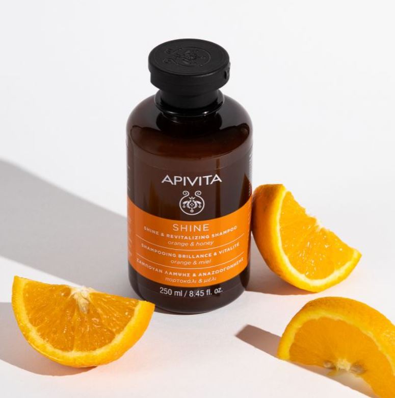 APIVITA SHINE SHAMPOING BRILLANCE &amp; VITALITÉ 250 ML