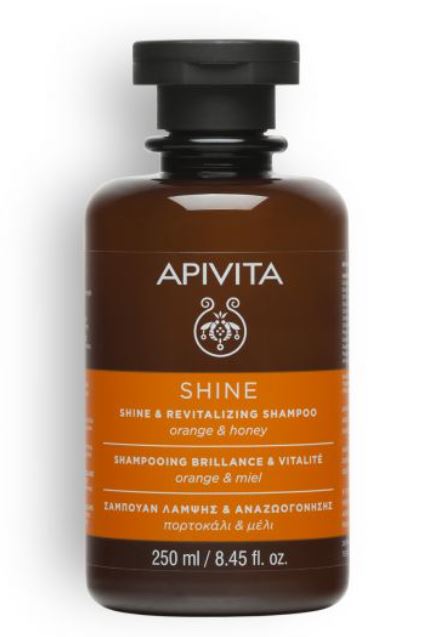 APIVITA SHINE SHAMPOING BRILLANCE &amp; VITALITÉ 250 ML