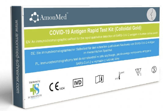 TEST SALIVAIRE COVID-19 AMONMED A 1