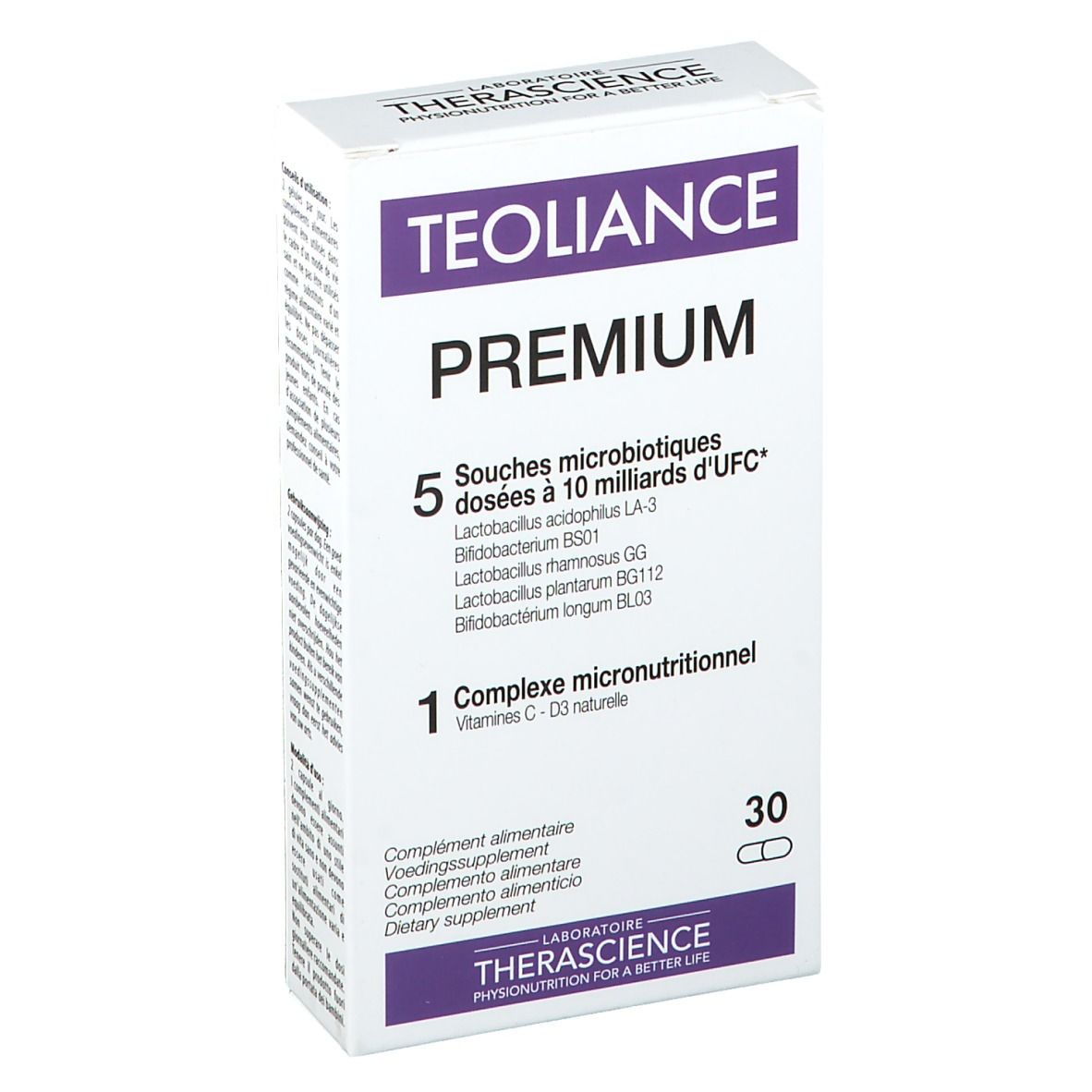 TEOLIANCE PREMIUM 30 CAPS