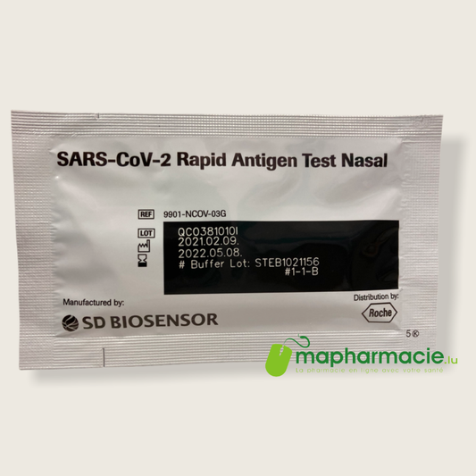 SARS-COV-2 TEST RAPIDE NASAL (ROCHE) 1 PCE