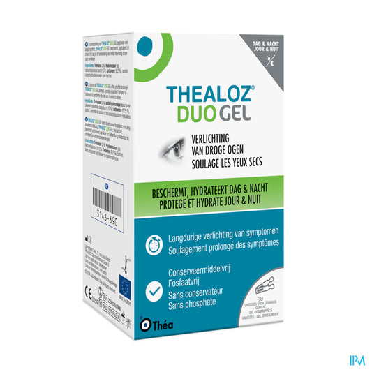 THEALOZ DUO GEL 30*0,4 G