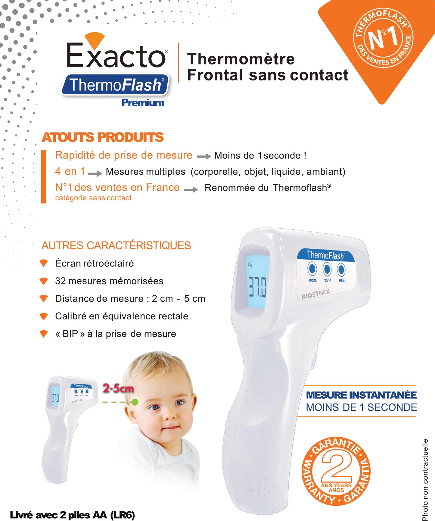 THERMOMETRE THERMOFLASH PREMIUM LX 26