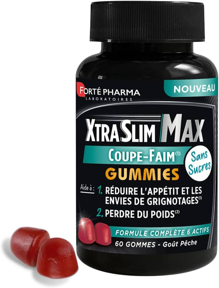 XTRA SLIM MAX GUMMIES COUPE-FAIM A 60