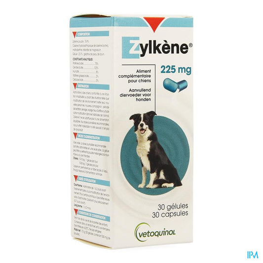 ZYLKENE 225 MG 30 CAPS VET