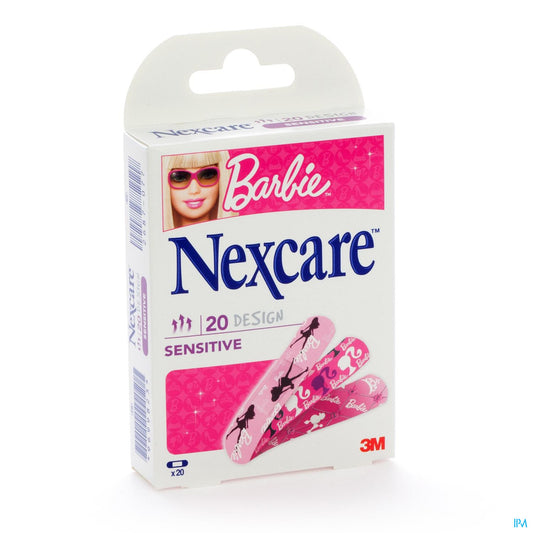 NEXCARE SENSITIVE BARBIE ASSORT A 20
