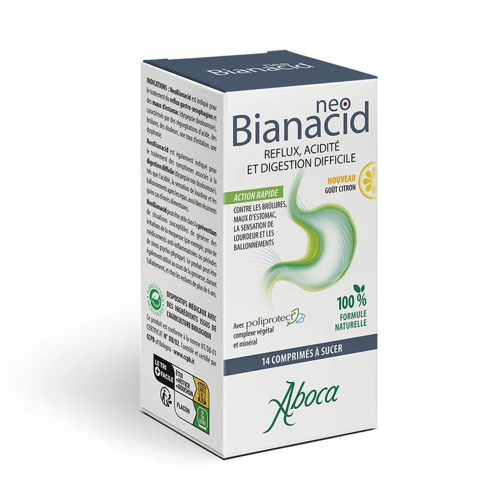 ABOCA NEOBIANACID GOUT CITRON 14 CPR