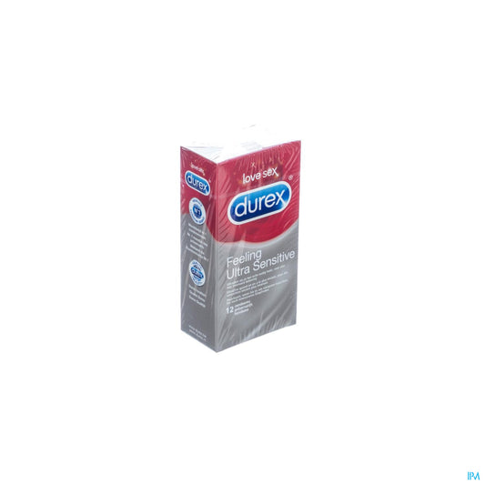 DUREX FEELING ULTRA SENSITIV 12 PRESERV