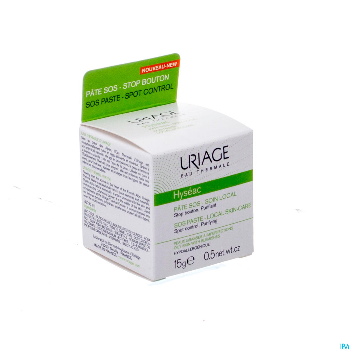 URIAGE HYSEAC PATE SOS 15 ML