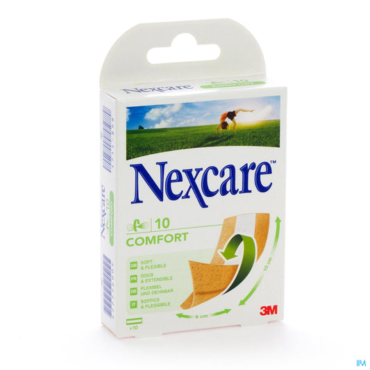 NEXCARE COMFORT STRIPS BANDE 10CM * 6CM