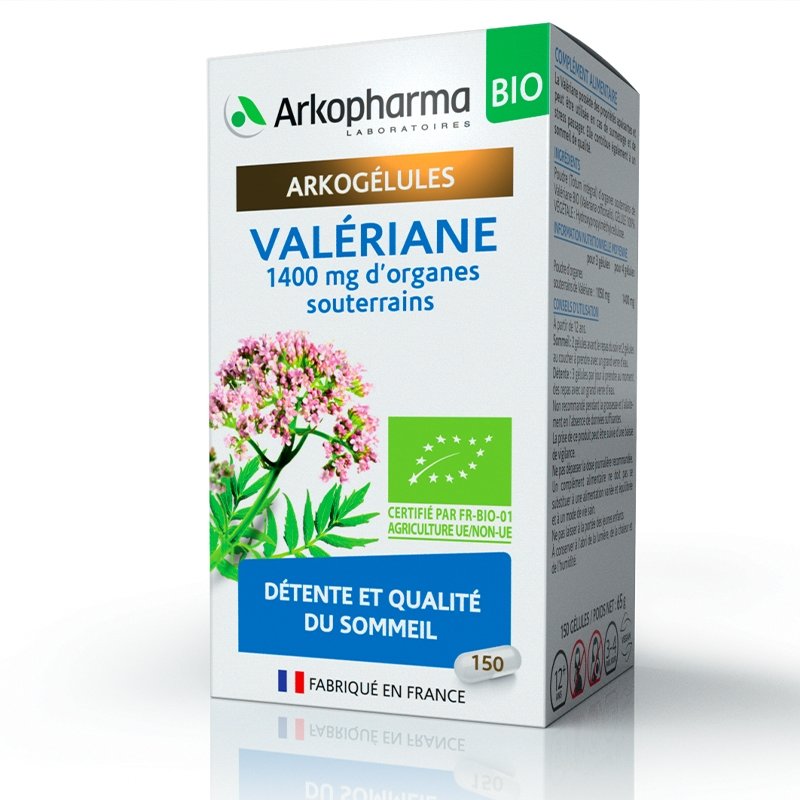 ARKOGELULES VALERIANE BIO 150 GEL