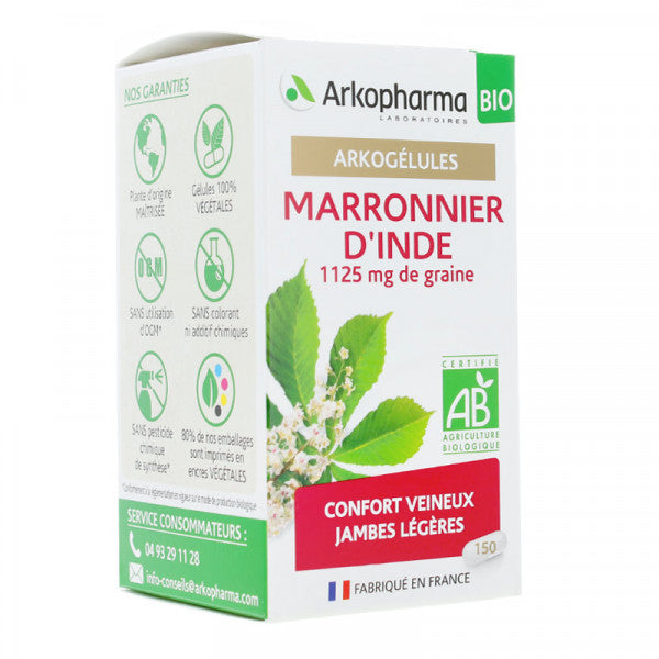 ARKOGELULES MARRONNIER D'INDE BIO 150 GEL