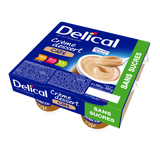 DELICAL CREME HPHC S SUCRES CAFE 4*125G
