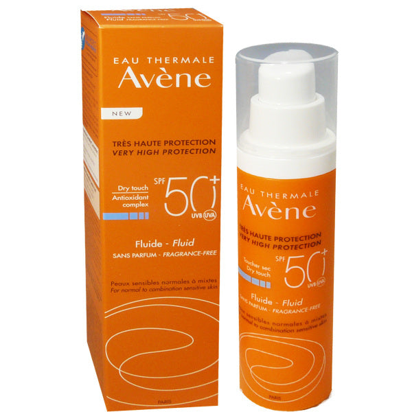 AVENE FLUIDE TRES HTE PROT SPF50+ SS PAR