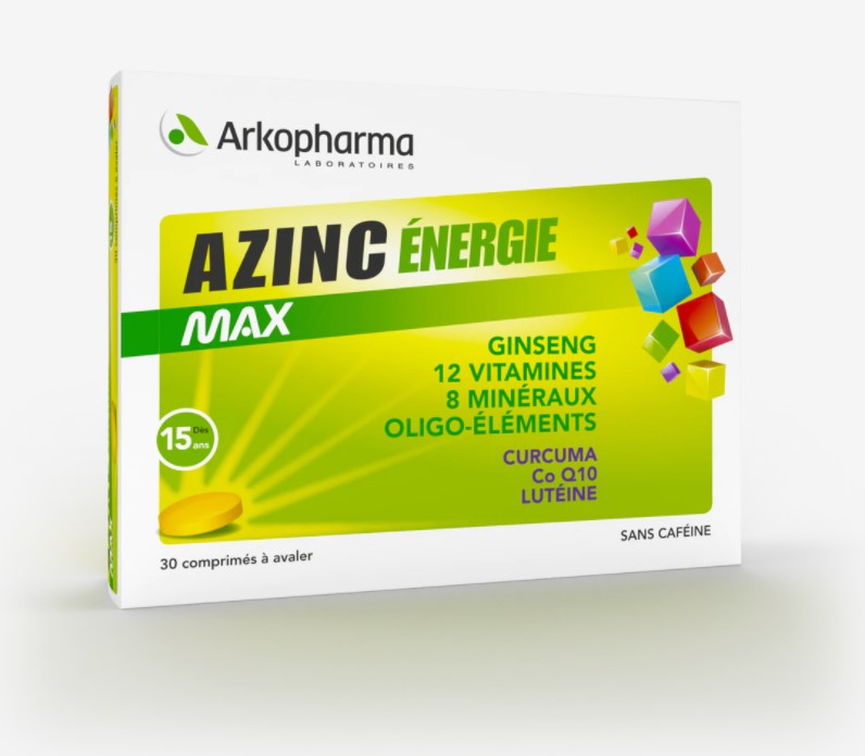 AZINC ENERGIE MAX 30 CPR