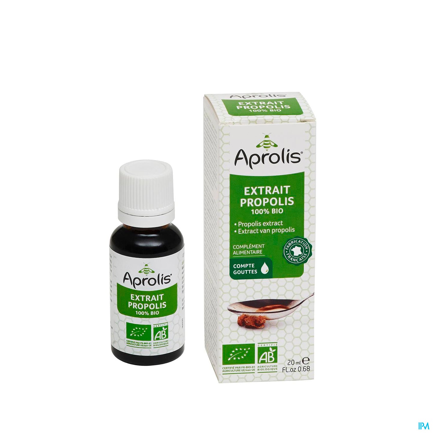EXTRAIT DE PROPOLIS APROLIS 100%BIO 20ML