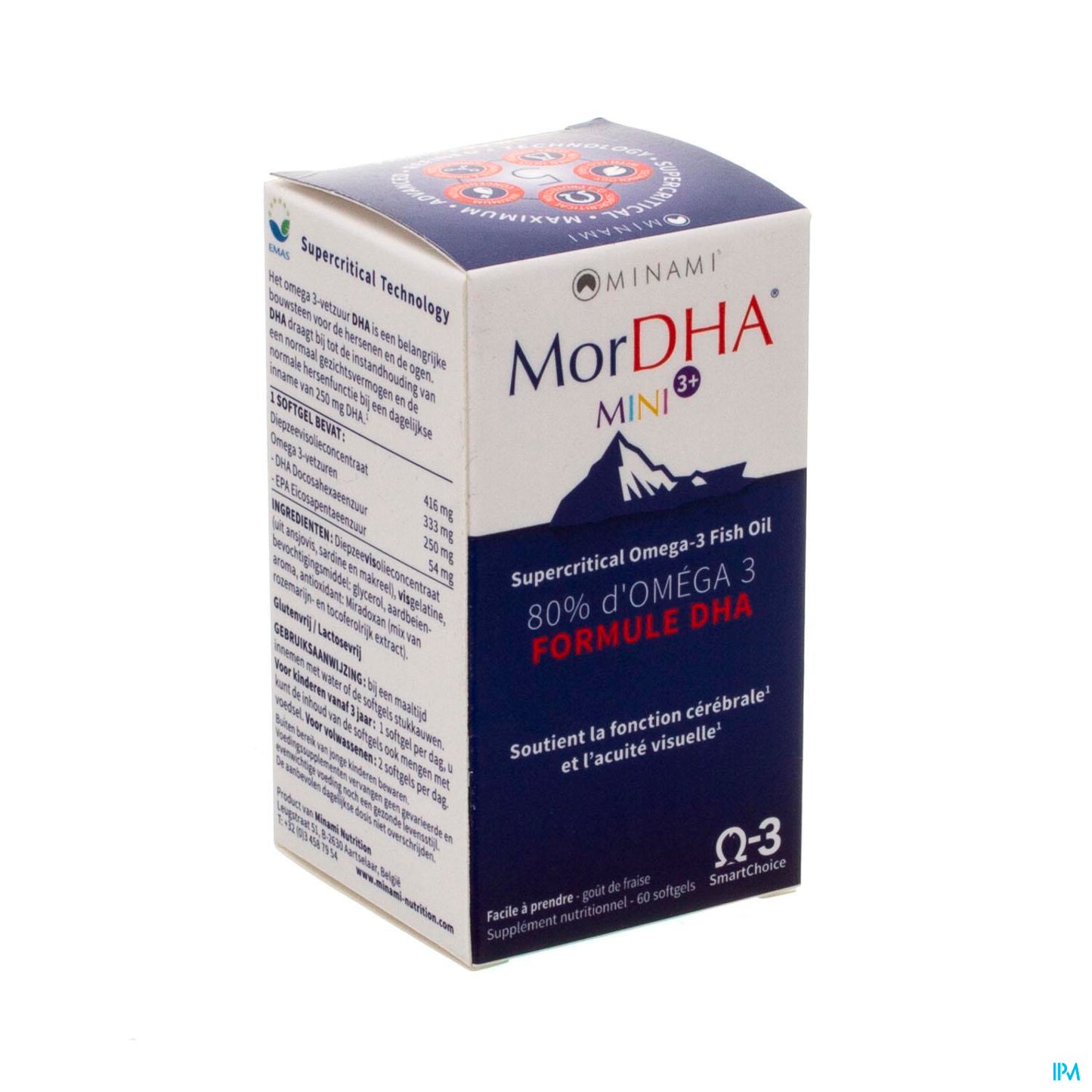 Minami Mor Dha Mini Pot Softgels 60