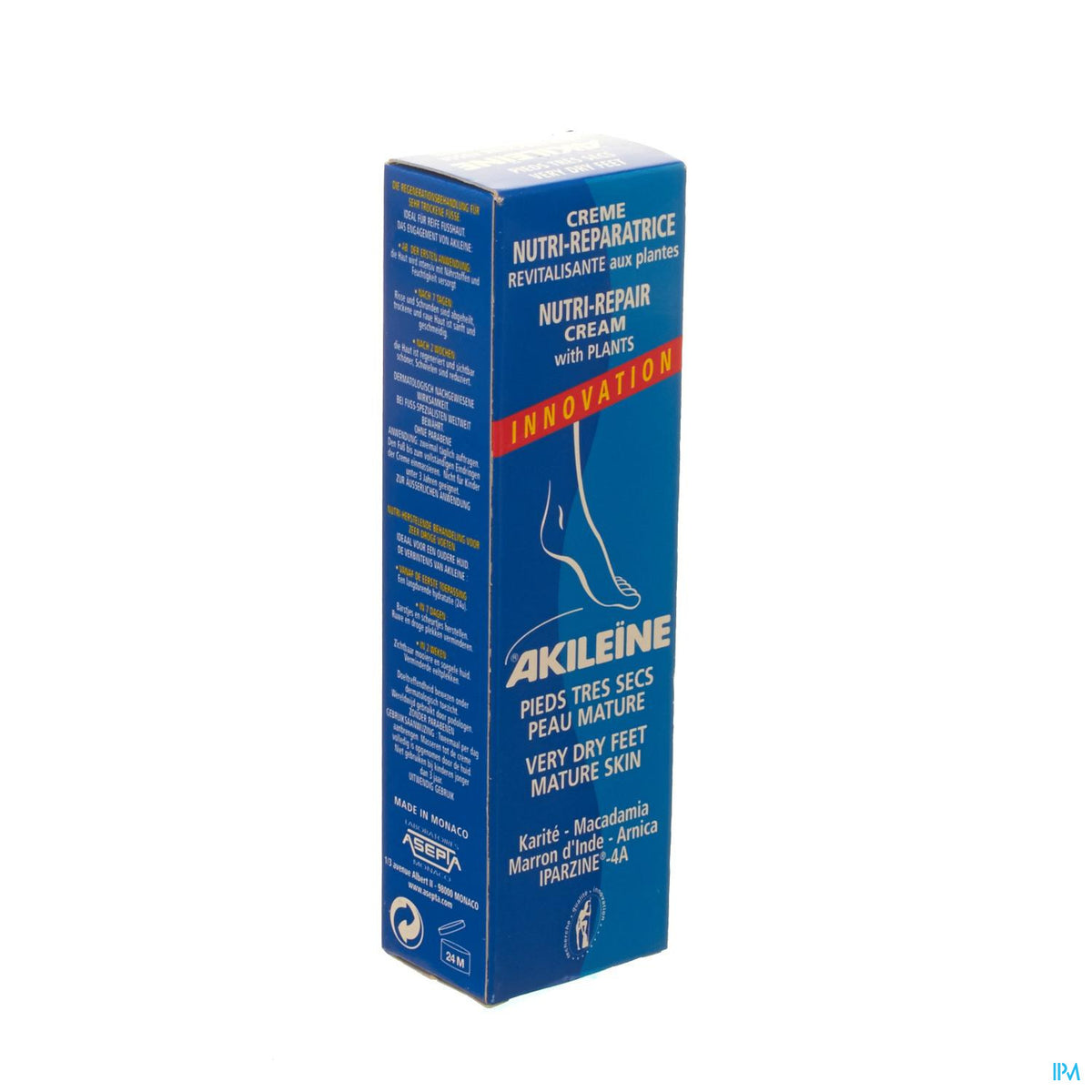 AKILEINE CR REGEN PIEDS SECS 100ML