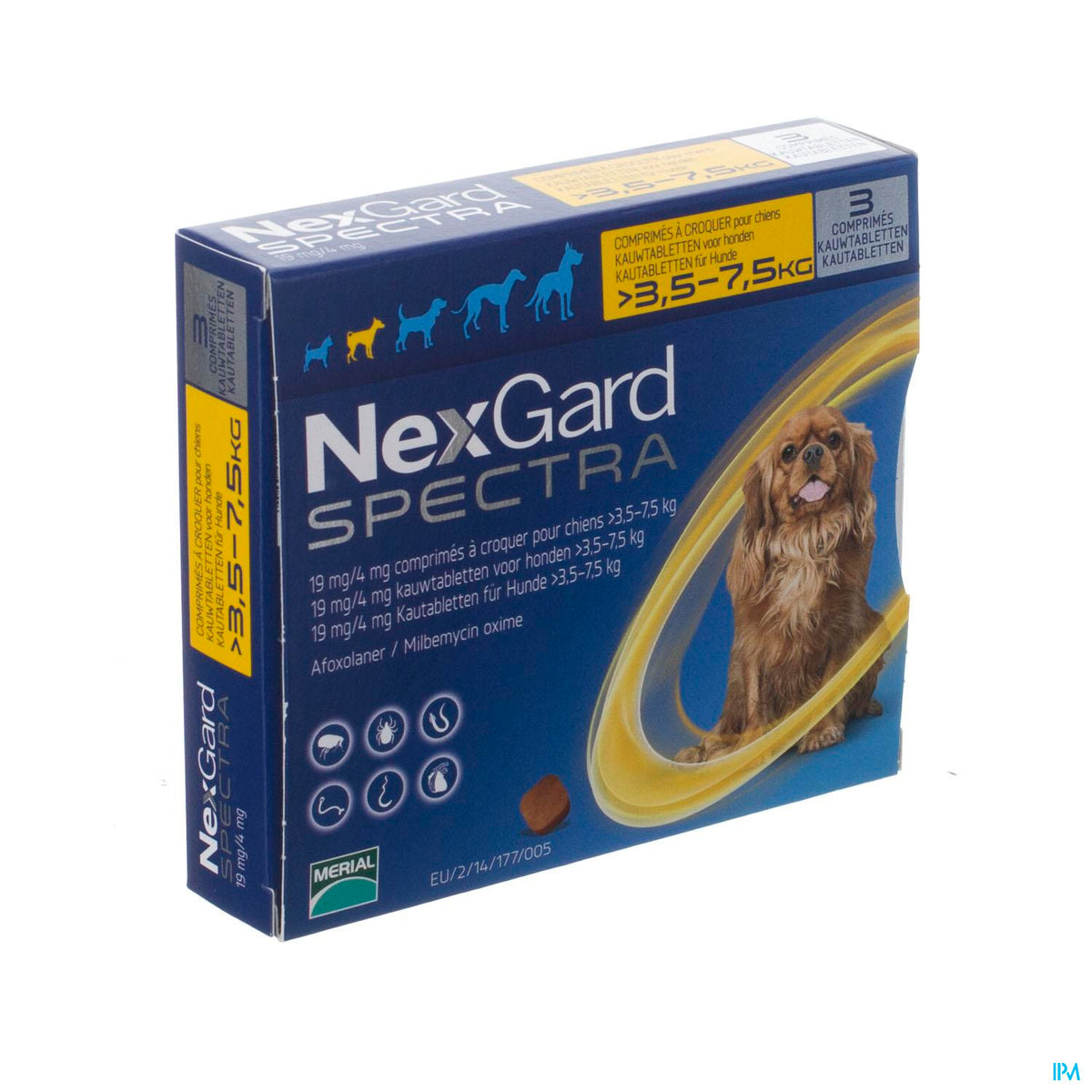 NEXGARD SPECTRA S 3 CPR A CROQUER VET