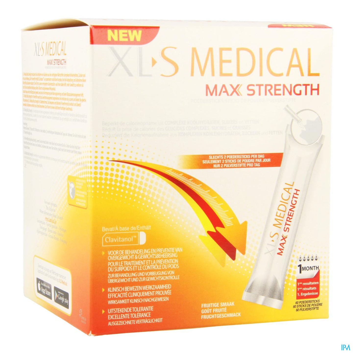 XLS MEDICAL MAX STRENGTH 60 STICKS