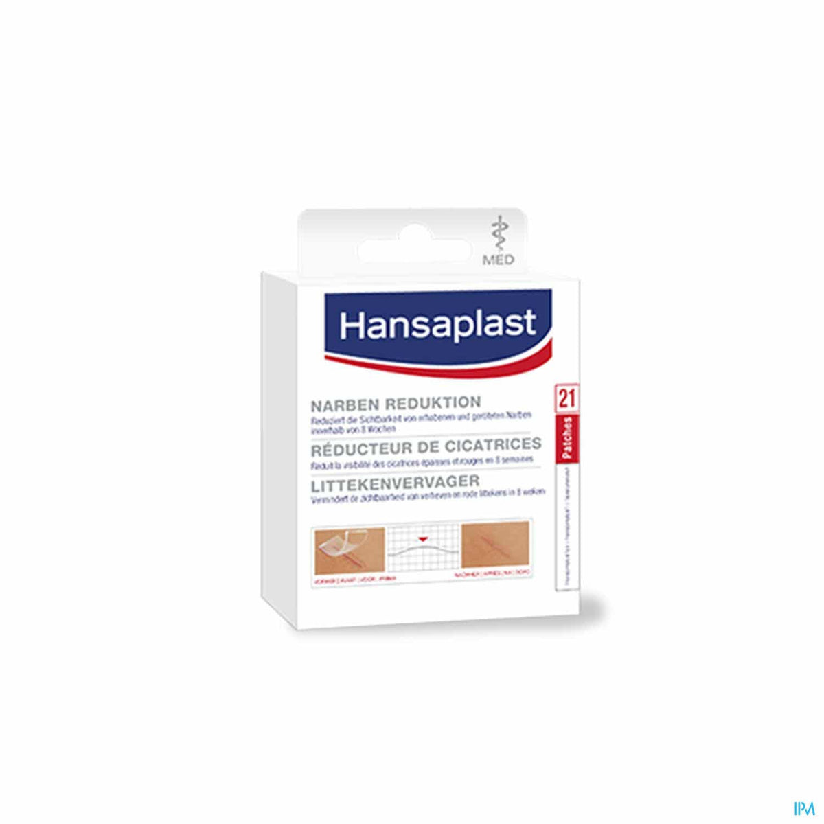 HANSAPLAST MED REDUCT CICA 21 PATCHS