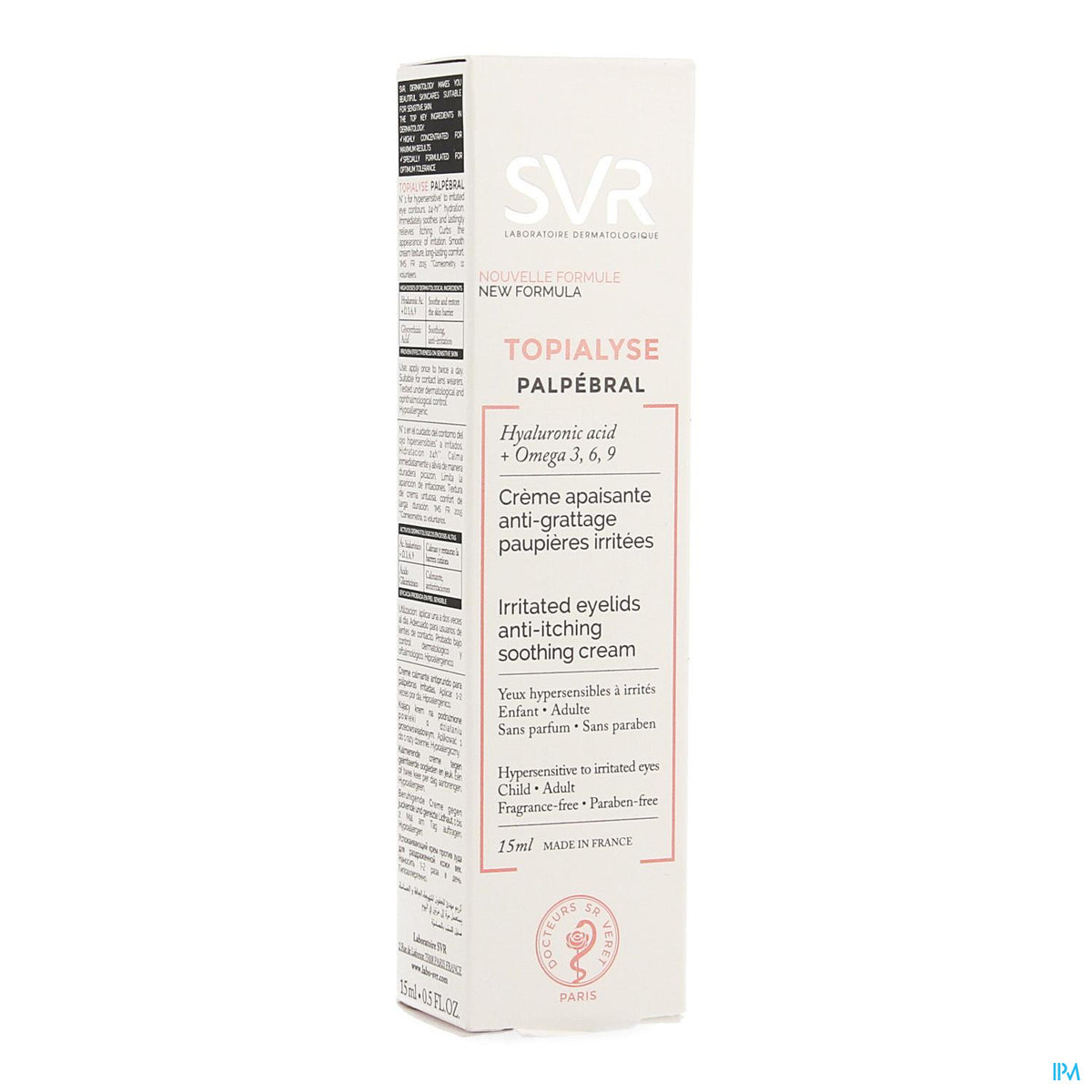 SVR TOPIALYSE PALPEBRAL 15 ML